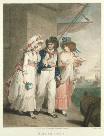 British Plenty, graviert und veröffentlicht von Charles Knight (1743-ca.1826), 1794 (Punktstich) von Henry Singleton